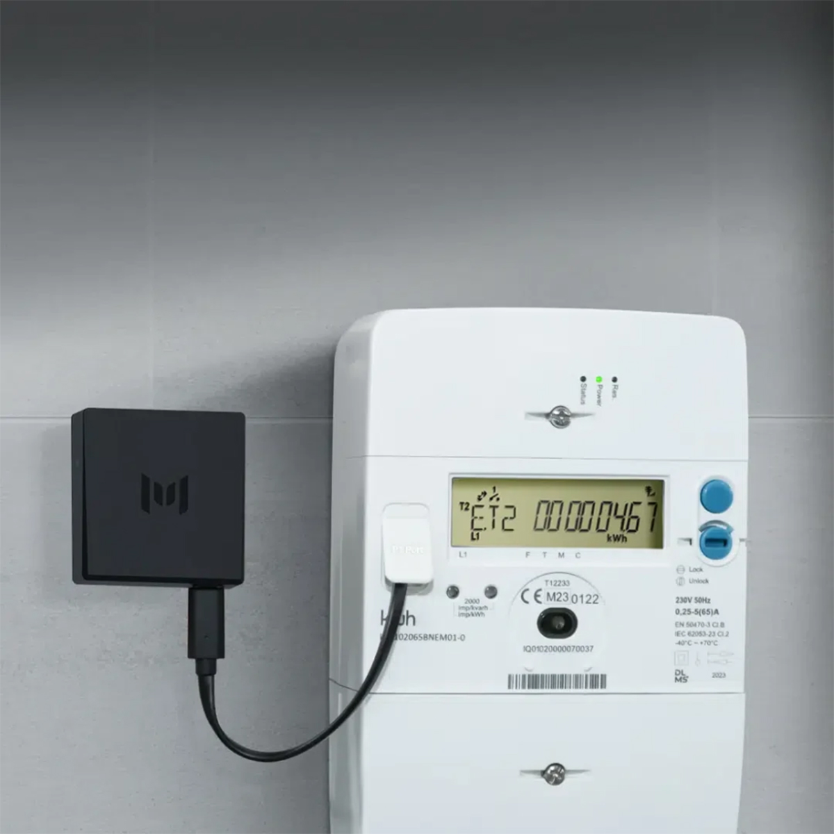 Marstek Smart Meter CT003 P1 en Infrarood | Realtime Verbruik & Batterijsturing - Afbeelding 3